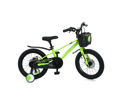 Велосипед дитячий Flash MB 1683 NEON GREEN колеса 16 дюймів Велосипед дитячий Flash MB 1683 NEON GREEN колеса 16 дюймів