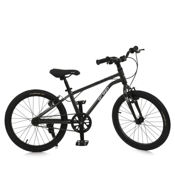 Велосипед дитячий LIGHTY MB 20LIGHTY DARK GREY колеса 20 дюймів