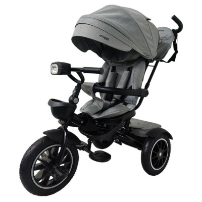 Дитячий триколісний велосипед MODENA ME 1193 Gray з батьківською ручкою