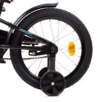 Велосипед дитячий PROF1 Y16224-1 16 дюймів, чорний