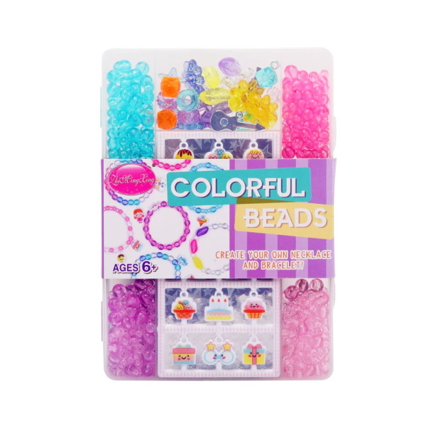 Набір для створення прикрас Colorful Beads 11538 намистини декоративні елементи