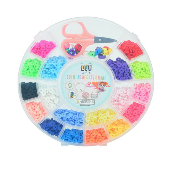 Набір бісеру для виготовлення креативних аксесуарів 254-55-2 нитки намистини