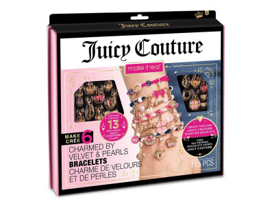 Набір для творчості "Браслети прикрашені оксамитами та перлинами" Juicy Couture Make it Real MR4417 Набір для творчості "Браслети прикрашені оксамитами та перлинами" Juicy Couture Make it Real MR4417