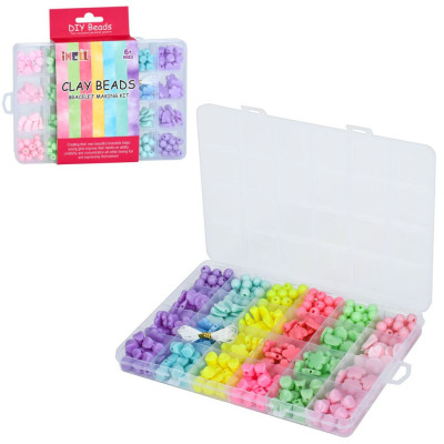 Набір бісеру для виготовлення креативних аксесуарів AWE-C1A нитки намистини