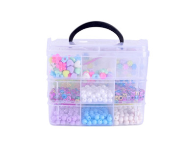 Набір бісеру для творчості 330-148/149 триповерховий бокс мікс