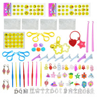Дитячий набір для плетіння браслетів "Loom" 16202(Violet) в чемодані