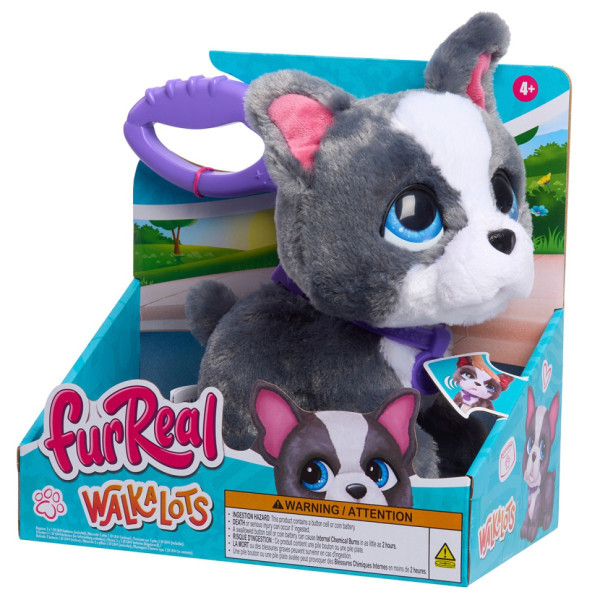 Інтерактивна іграшка "Французький бульдог" Furreal 28161 серії "Walk-a-Lots"