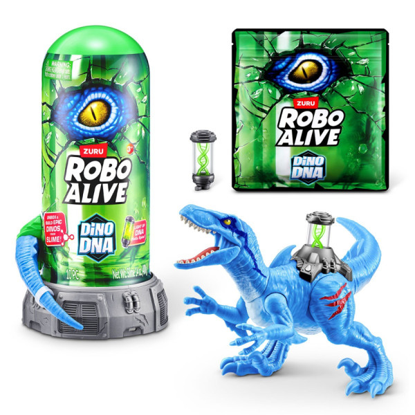 Інтерактивний ігровий набір ДНК Велоцизавра Pets & Robo Alive 71139B Інтерактивний ігровий набір ДНК Велоцизавра Pets & Robo Alive 71139B