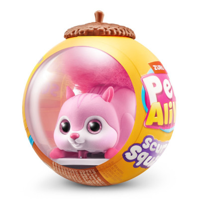 Інтерактивна мяка іграшка "Білочка" Pets & Robo Alive 9565B серії PETS ALIVE