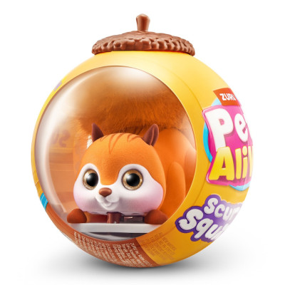 Інтерактивна мяка іграшка "Білочка" Pets & Robo Alive 9565A серії PETS ALIVE