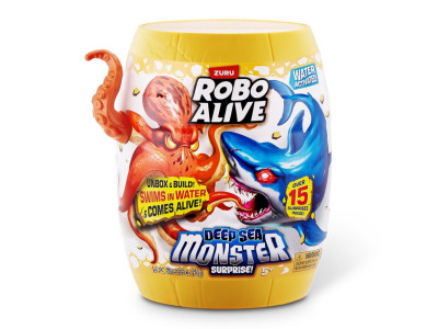 Інтерактивний ігровий набір "Глибоководний сюрприз: Восьминіг" ROBO ALIVE S1 Pets & Robo Alive 71155B Інтерактивний ігровий набір "Глибоководний сюрприз: Восьминіг" ROBO ALIVE S1 Pets & Robo Alive 71155B
