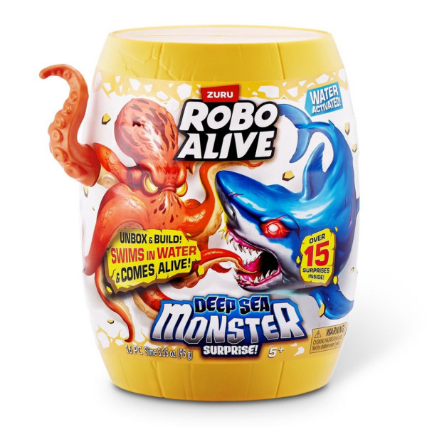 Інтерактивний ігровий набір "Глибоководний сюрприз: Восьминіг" ROBO ALIVE S1 Pets & Robo Alive 71155B Інтерактивний ігровий набір "Глибоководний сюрприз: Восьминіг" ROBO ALIVE S1 Pets & Robo Alive 71155B
