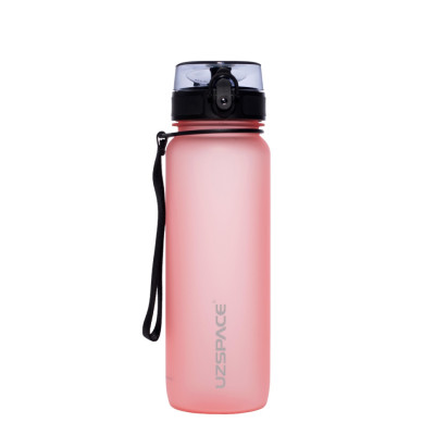 Пляшка для води UZSPACE 3053(Coral) 800 мл коралово-рожева