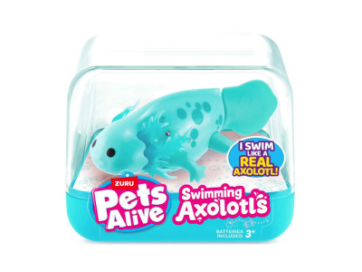 Інтерактивна іграшка Аксолотль Pets & Robo Alive 9556B бірюзовий