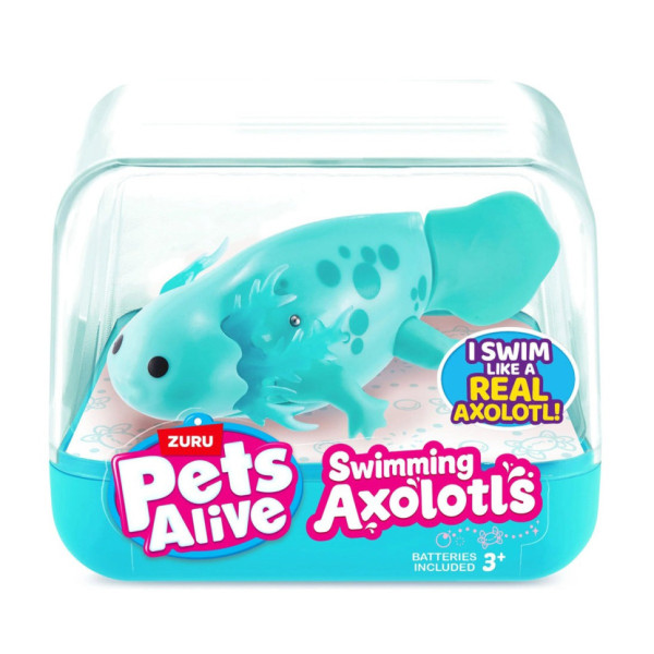 Інтерактивна іграшка Аксолотль Pets & Robo Alive 9556B бірюзовий Інтерактивна іграшка Аксолотль Pets & Robo Alive 9556B бірюзовий