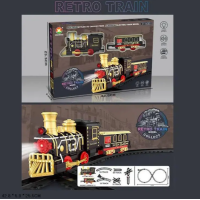 Дитяча іграшкова "Залізна дорога" 699-65A світло звук Дитяча іграшкова "Залізна дорога" 699-65A світло звук