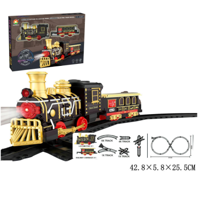 Дитяча іграшкова "Залізна дорога" 699-65A світло звук