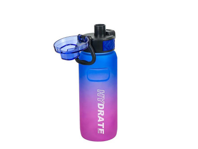 Пляшка для води 2501-SP(Blue-Violet) з поильником та кнопкою 800 мл Пляшка для води 2501-SP(Blue-Violet) з поильником та кнопкою 800 мл