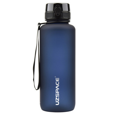 Пляшка для води UZSPACE 3056(Dark-Blue) 1500 мл темно-синя