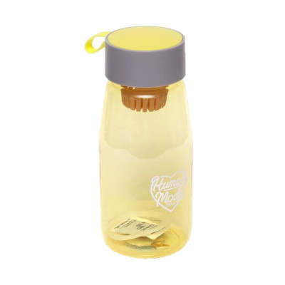Пластикова пляшка для води із ситечком 2315 0.7 літра Жовтий