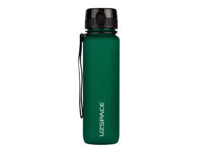 Пляшка для води UZSPACE 3038(Dark-Green) 1000 мл темно-зелена Пляшка для води UZSPACE 3038(Dark-Green) 1000 мл темно-зелена
