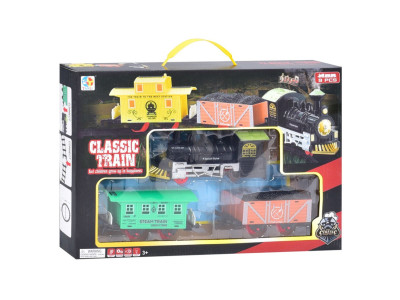 Дитячий ігровий набір "Залізниця" TL47 локомотив два вагони