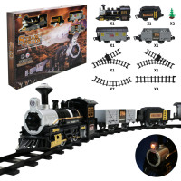 Дитяча залізниця "Steam Train" 1603A-1A зі світловими та звуковими ефектами