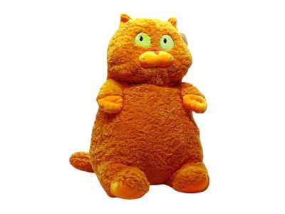 Мяка іграшка "Товстий кіт" K15215 60 см Жовтий