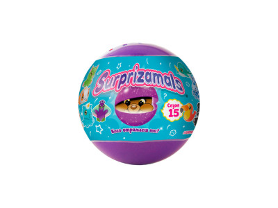 М'яка іграшка-сюрприз у кулі Surprizamals S15 SU03889-5024 в асортименті