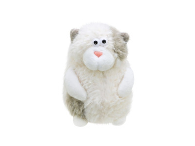 Дитяча мяка іграшка "Кумедний кіт" C6303(White) розмір 13 см Дитяча мяка іграшка "Кумедний кіт" C6303(White) розмір 13 см