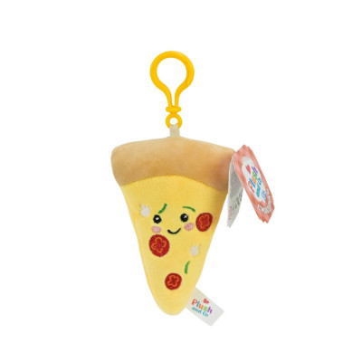 Мяка іграшка-брелок "Піца" PLC25083 розмір 12 см