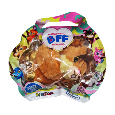 Мяка колекційна іграшка #sbabam 137/CN21-1 Мої модні друзі Білка Расті