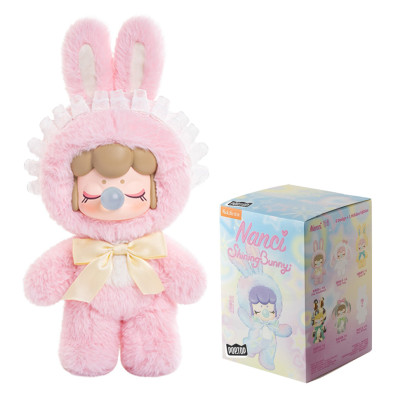 Колекційна мяка іграшка Милі зайченята Pop Top MNBXX серії "Nanci"
