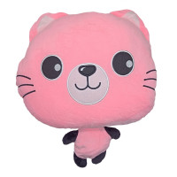 Дитяча м'яка іграшка "Кішечка" L1128(Pink) іграшка з пледом розмір 40 см