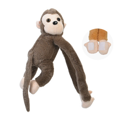 М'яка іграшка Мавпа YG0283 з липучками на двох лапках Світло-коричневий М'яка іграшка Мавпа YG0283 з липучками на двох лапках Світло-коричневий