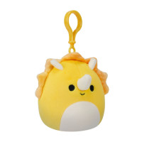 Мяка іграшка на кліпсі "Трицератопс" Squishmallows SQCP00216 9 см