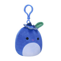 Мяка іграшка Чорниця Блубі Squishmallows SQCP00147 на кліпсі 9 см