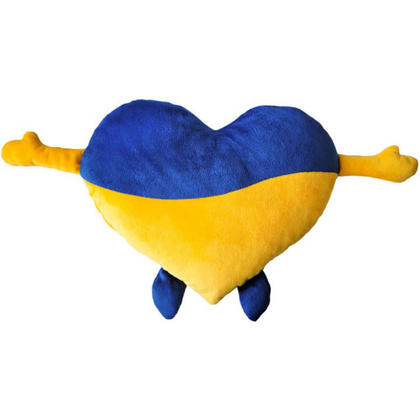 Дитяча мяка іграшка "Серце" МС 180402-02