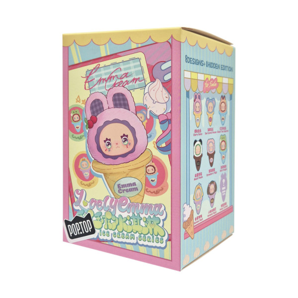 Колекційна мяка іграшка з кільцем Морозивко Pop Top MJ-000095 Lucky Emma серії "Scoop Ice Cream"