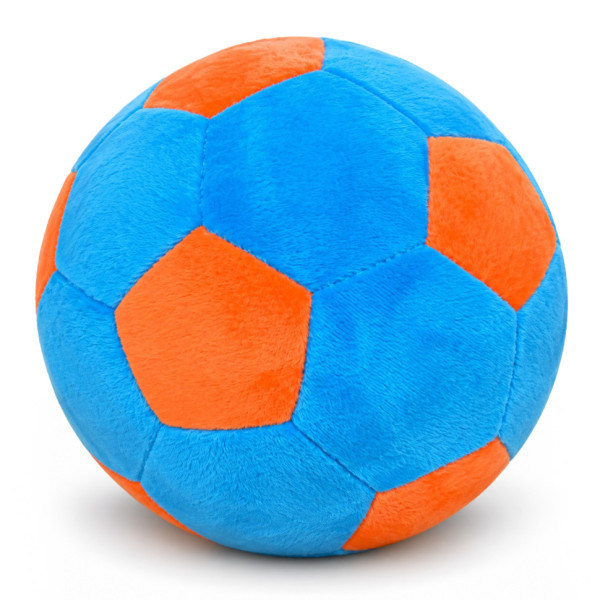 Іграшка мяконабивна Мяч футбольний Macik МС 180402-01(Blue-Orange) розмір 22 см