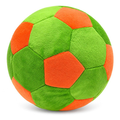 Дитяча мяка іграшка Мяч футбольний МС 180402-01(Green-Orange)