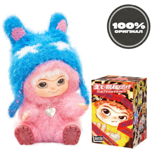 Колекційна мяка іграшка з кільцем Весела вечірка Pop Top Letsvan 17WK-0601 серії "Wakuku"