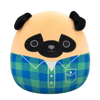 Мяка іграшка Мопс Принц у сорочці Squishmallows SQCR06622 30 см