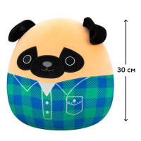 Мяка іграшка Мопс Принц у сорочці Squishmallows SQCR06622 30 см Мяка іграшка Мопс Принц у сорочці Squishmallows SQCR06622 30 см