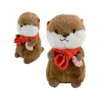 Дитяча мяка іграшка "Видреня" C8502 з мушлею розмір 28 см