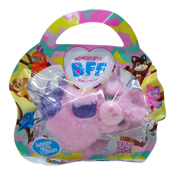 Мяка колекційна іграшка #sbabam 137/CN21-1 Мої модні друзі Свинка Таня