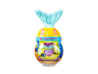 Дитяча м’яка іграшка "Кошеня в акваріумі" Misfittens 03945(W2) в ассортименті