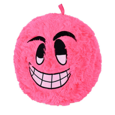 Мяка іграшка мяч-Смайл FG240408053A розмір 25 см Рожевий