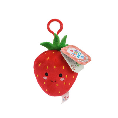 Мяка іграшка-брелок "Полуниця" PLC25086 розмір 10 см