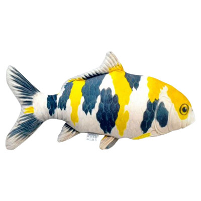 Дитяча м'яка іграшка "Золотий короп Коі" KOI-G розмір 50 см Дитяча м'яка іграшка "Золотий короп Коі" KOI-G розмір 50 см